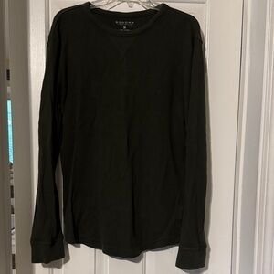 Sonoma Men's Dark Green Long Sleeve Tee